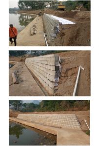 retaining block wall